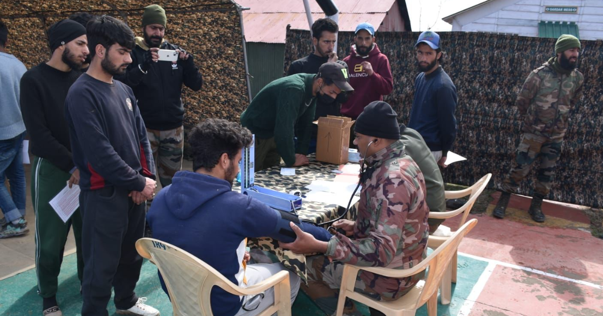 Indian Army organises Agniveer recruitment registration drive for youth in Kashmir